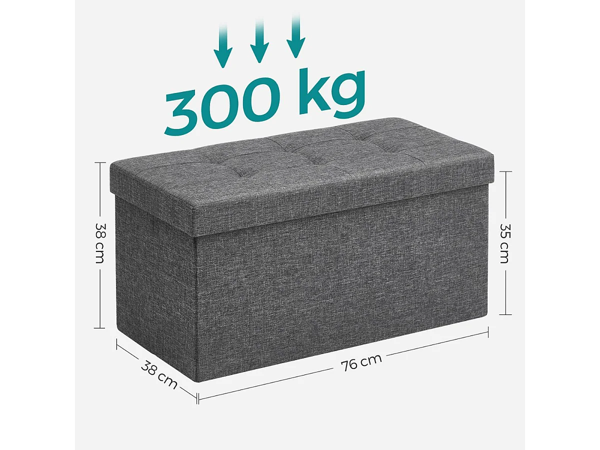 Coffre de rangement - L76 cm