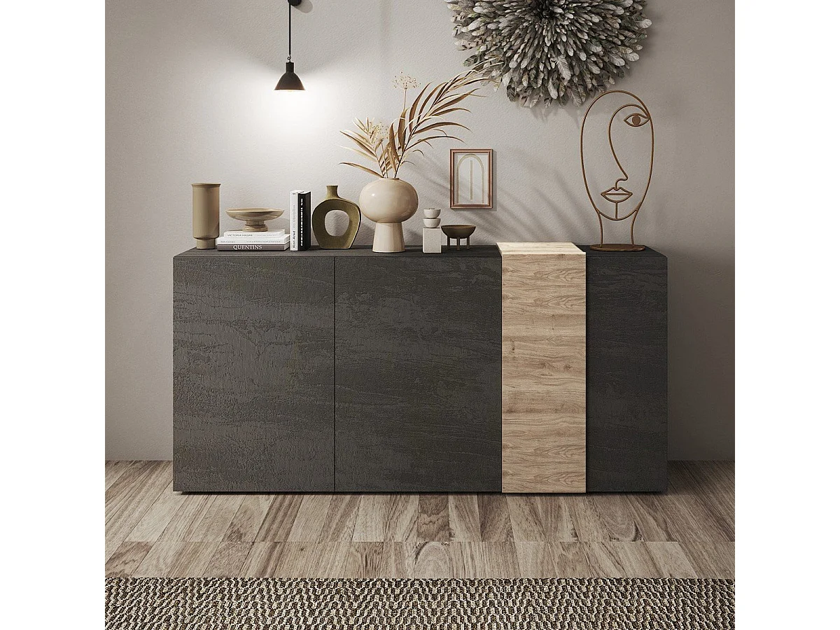 Buffet 3 portes Pluton - L181 cm