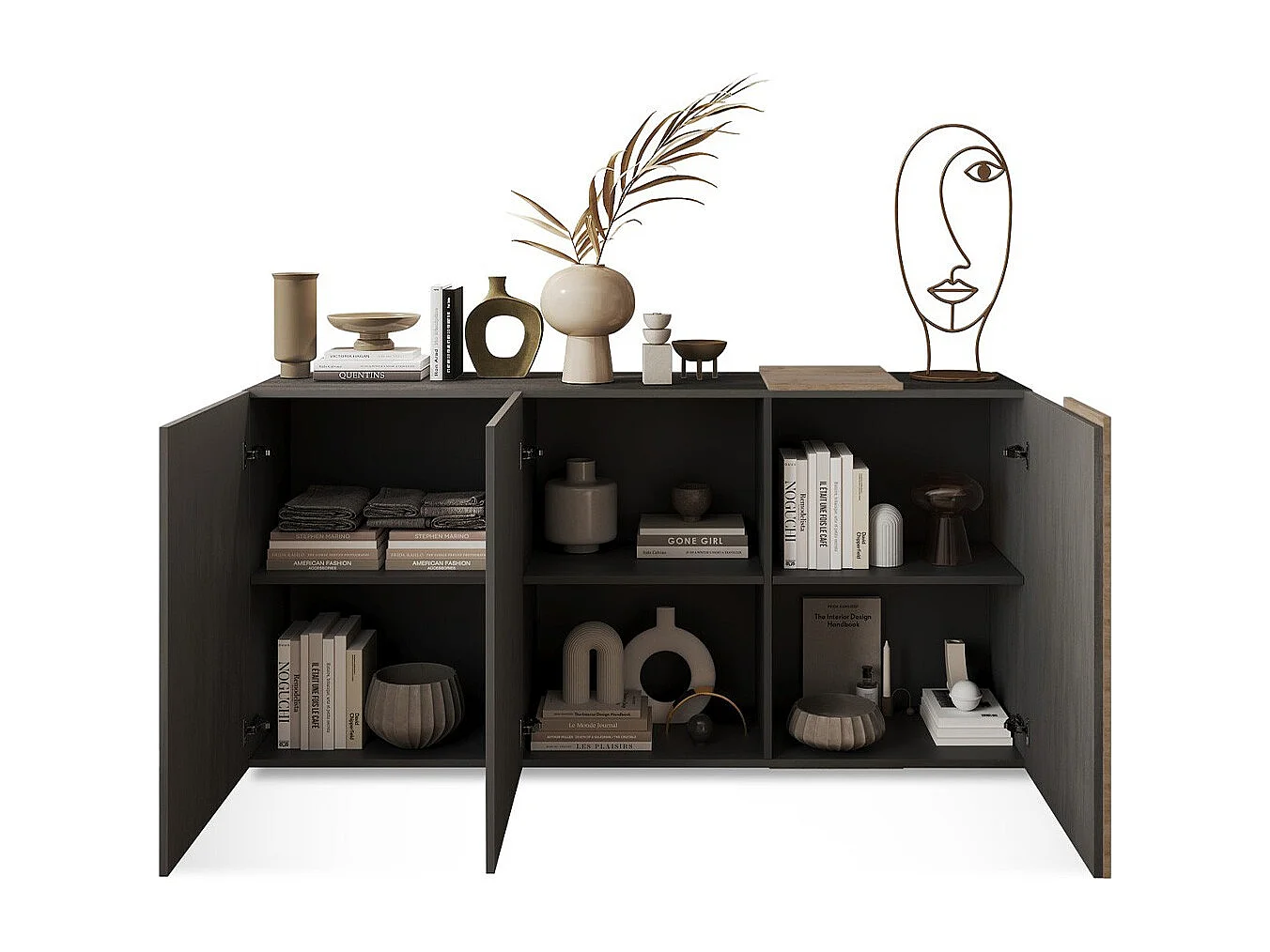 Buffet 3 porte Pluton - L181 cm