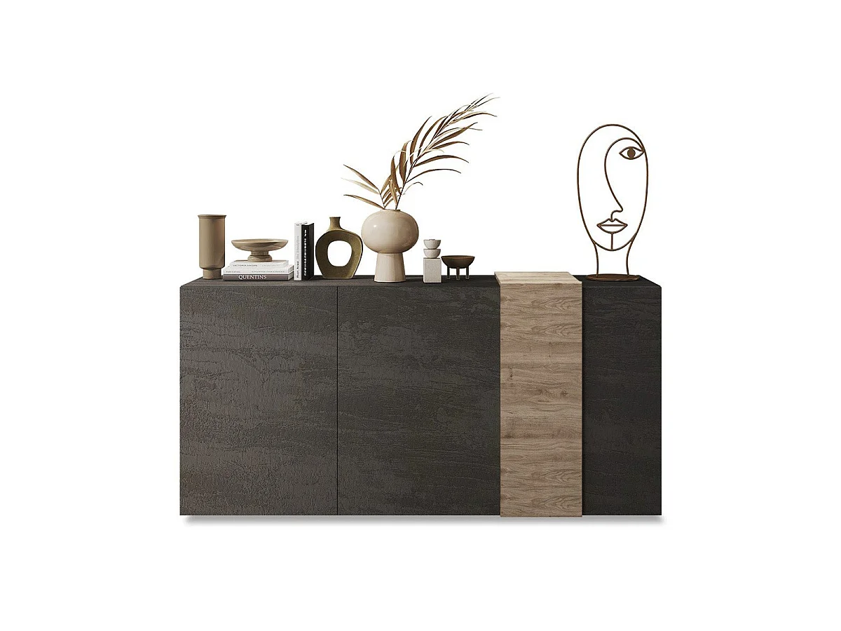 Buffet 3 portes Pluton - L181 cm