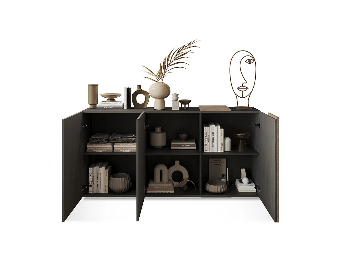 Buffet 3 portes Pluton - L181 cm