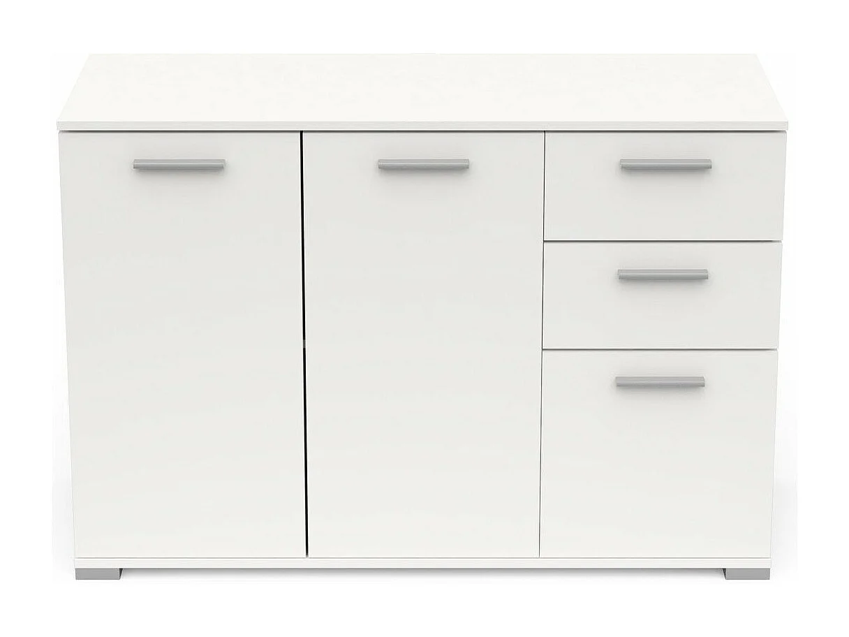 Enfilade 2+1 portes et 2 tiroirs H82,4 cm - IZZY