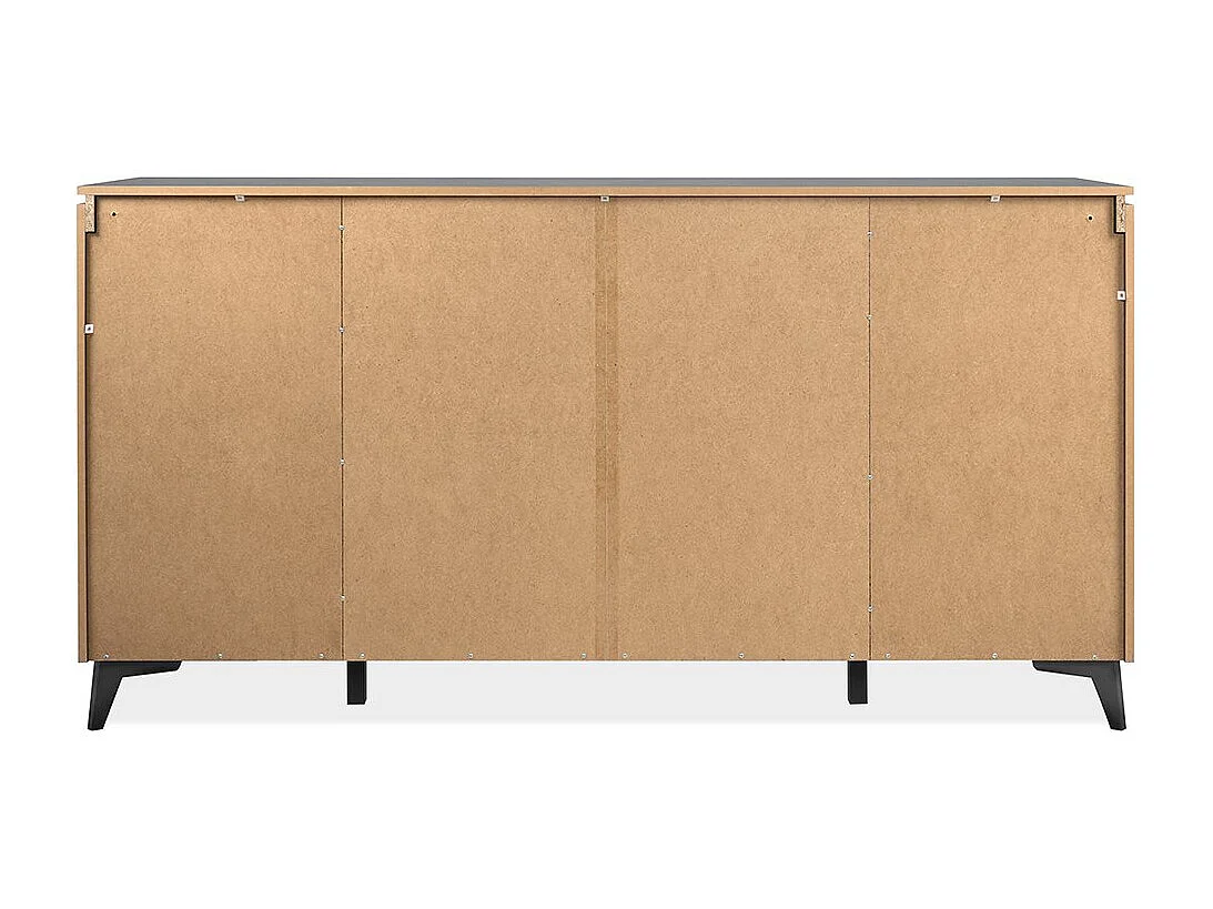Buffet 4 portes 1 tiroir L177 cm - BERTRIX