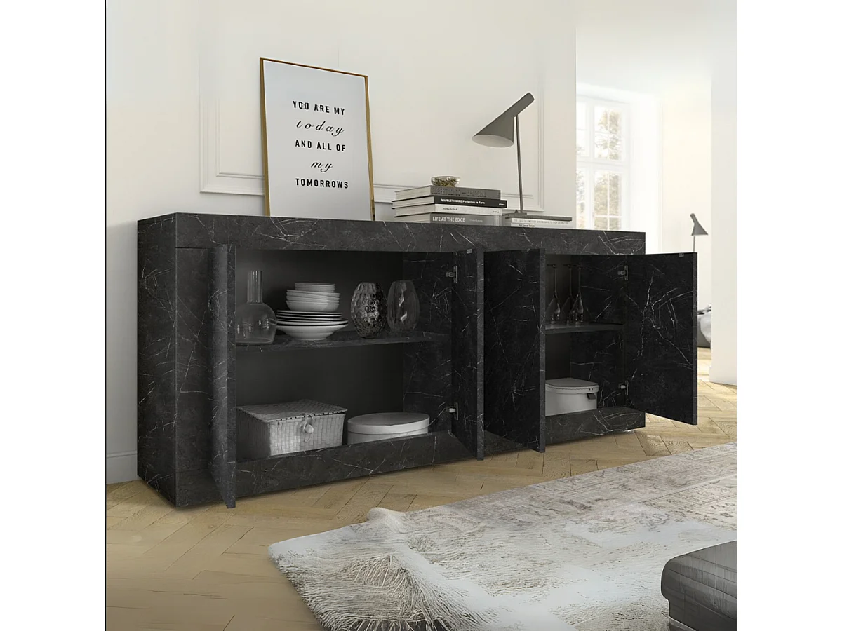 Buffet 4 portes Initial - L207 cm