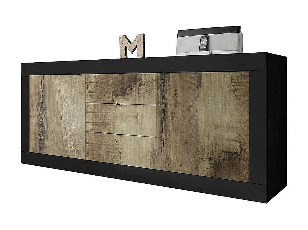 Buffet 2 deuren 3 laden L210 cm - Initial