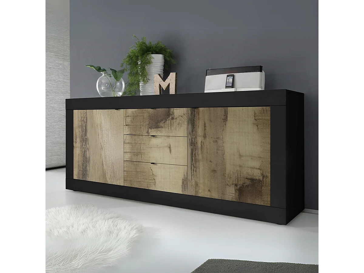Buffet 2 porte 3 cassetti L210 cm - Iniziale