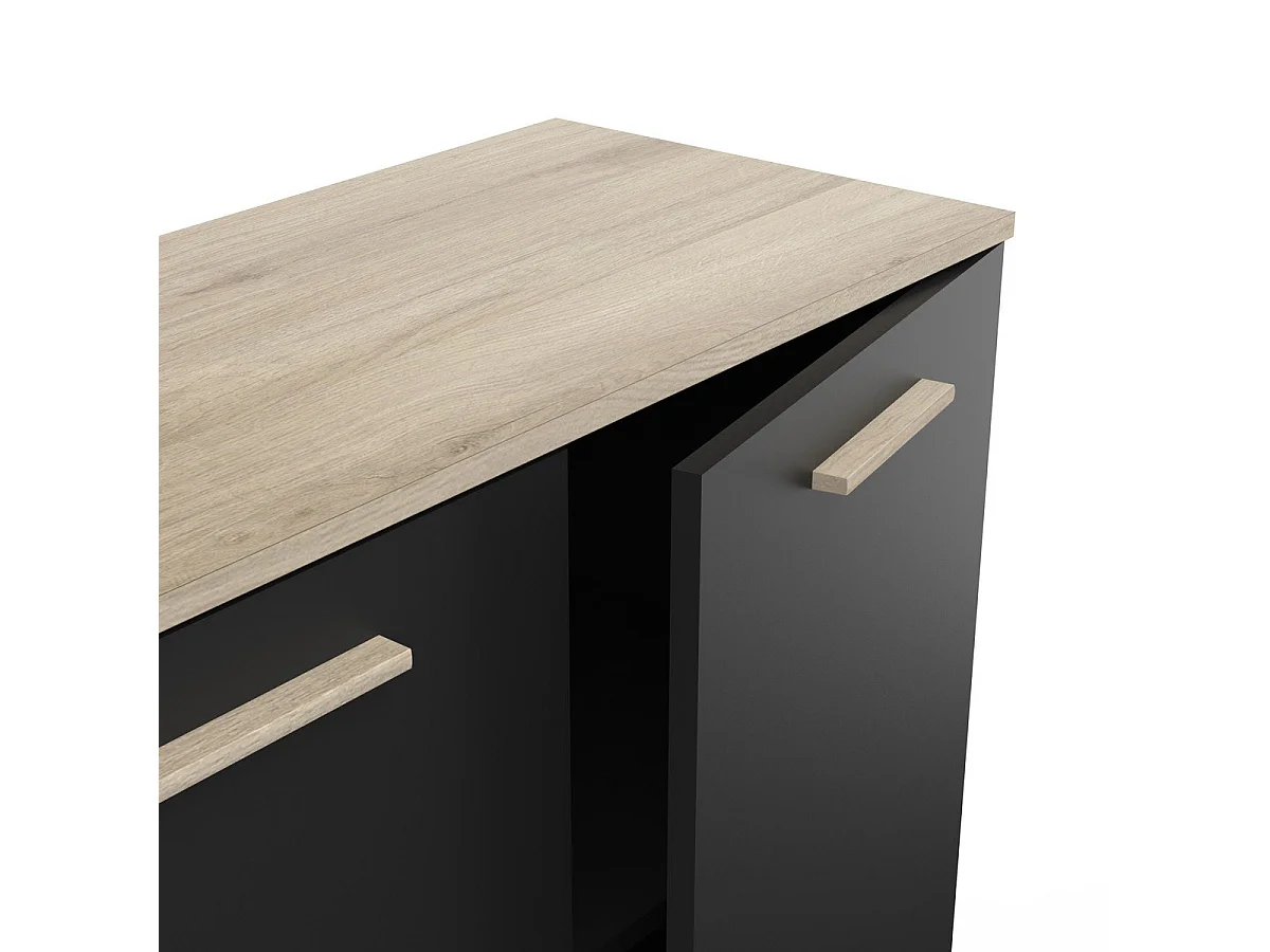 kleines Sideboard mit 2 Türen - L79,7 cm