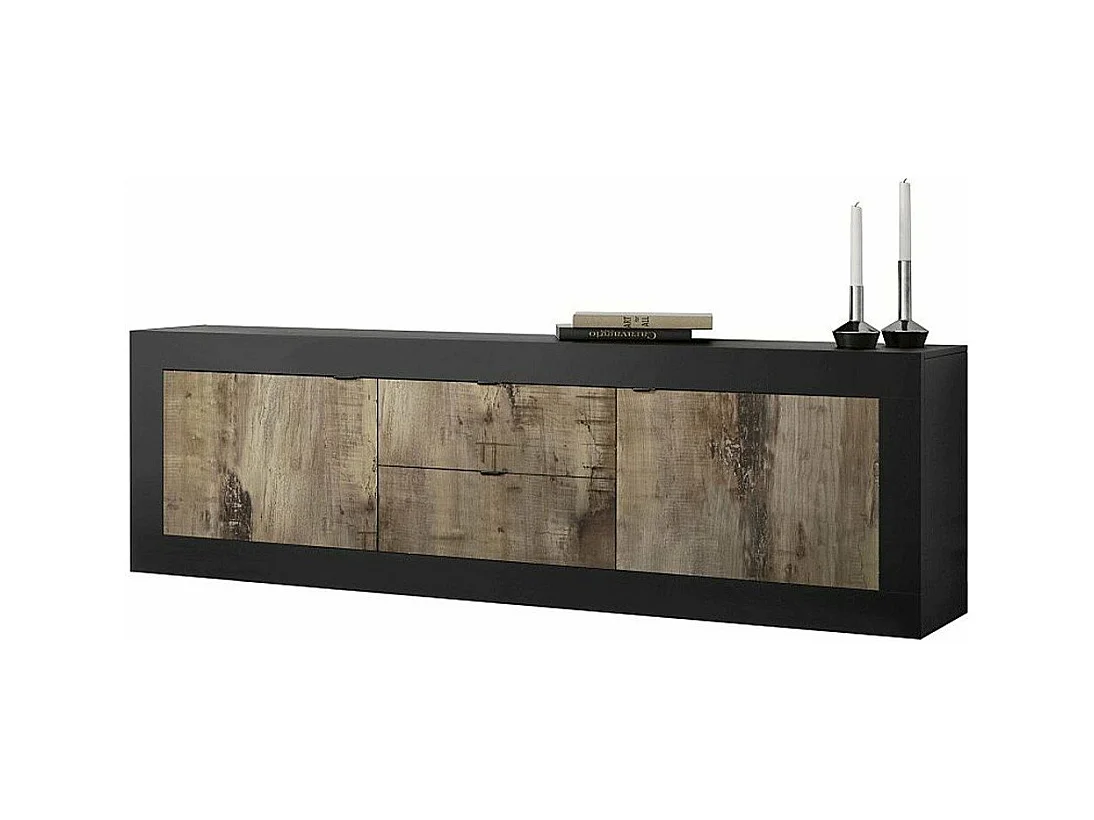 Buffetschrank mit 2 Türen und 2 Schubladen Itinial - L210 cm