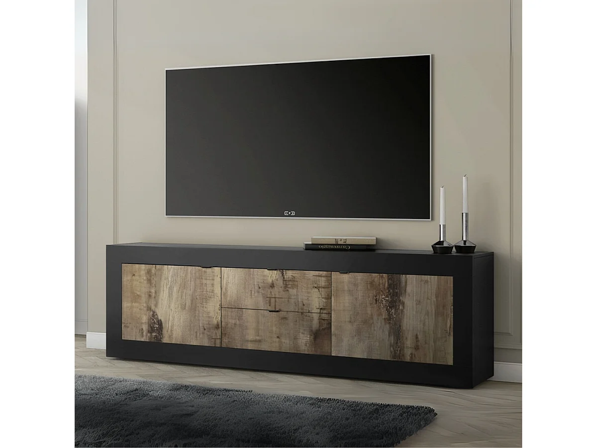 Buffetschrank mit 2 Türen und 2 Schubladen Itinial - L210 cm