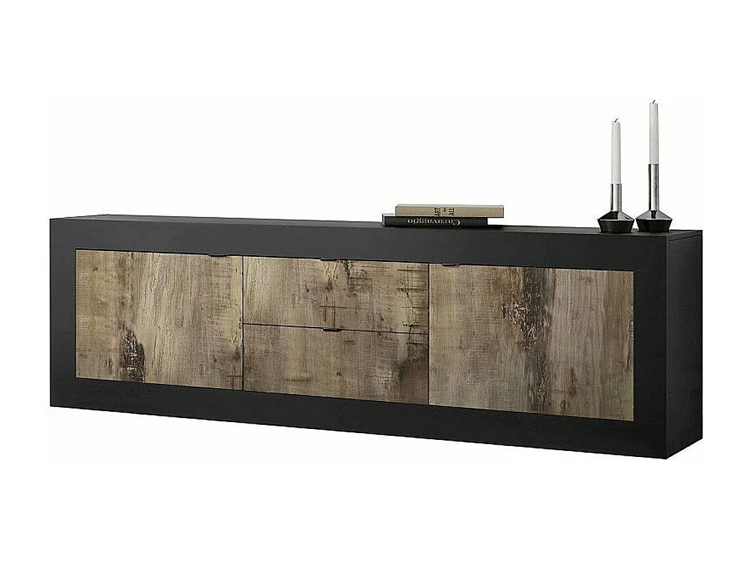 Buffetschrank mit 2 Türen und 2 Schubladen Itinial - L210 cm