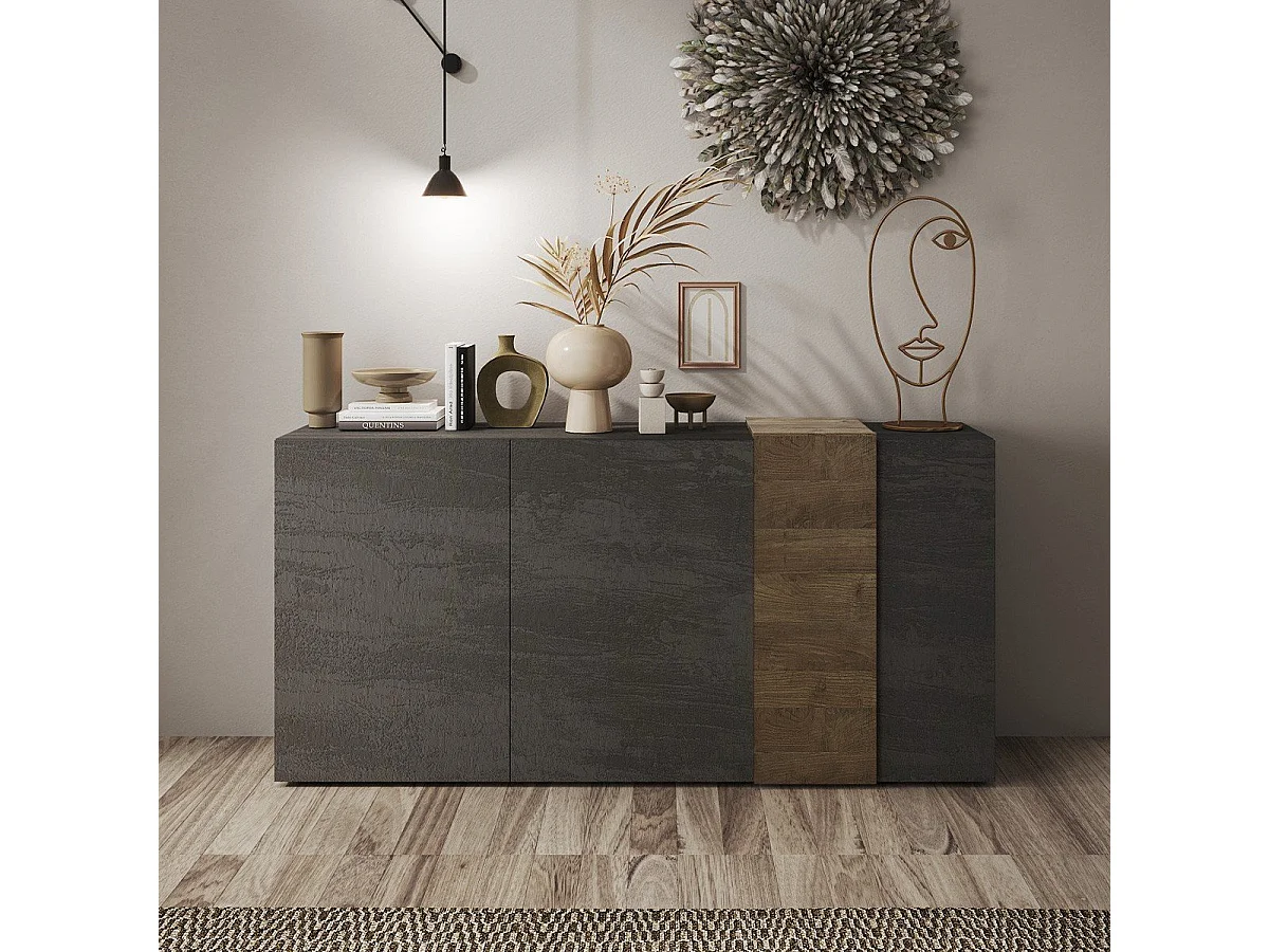 Buffet 3 portes Pluton - L181 cm