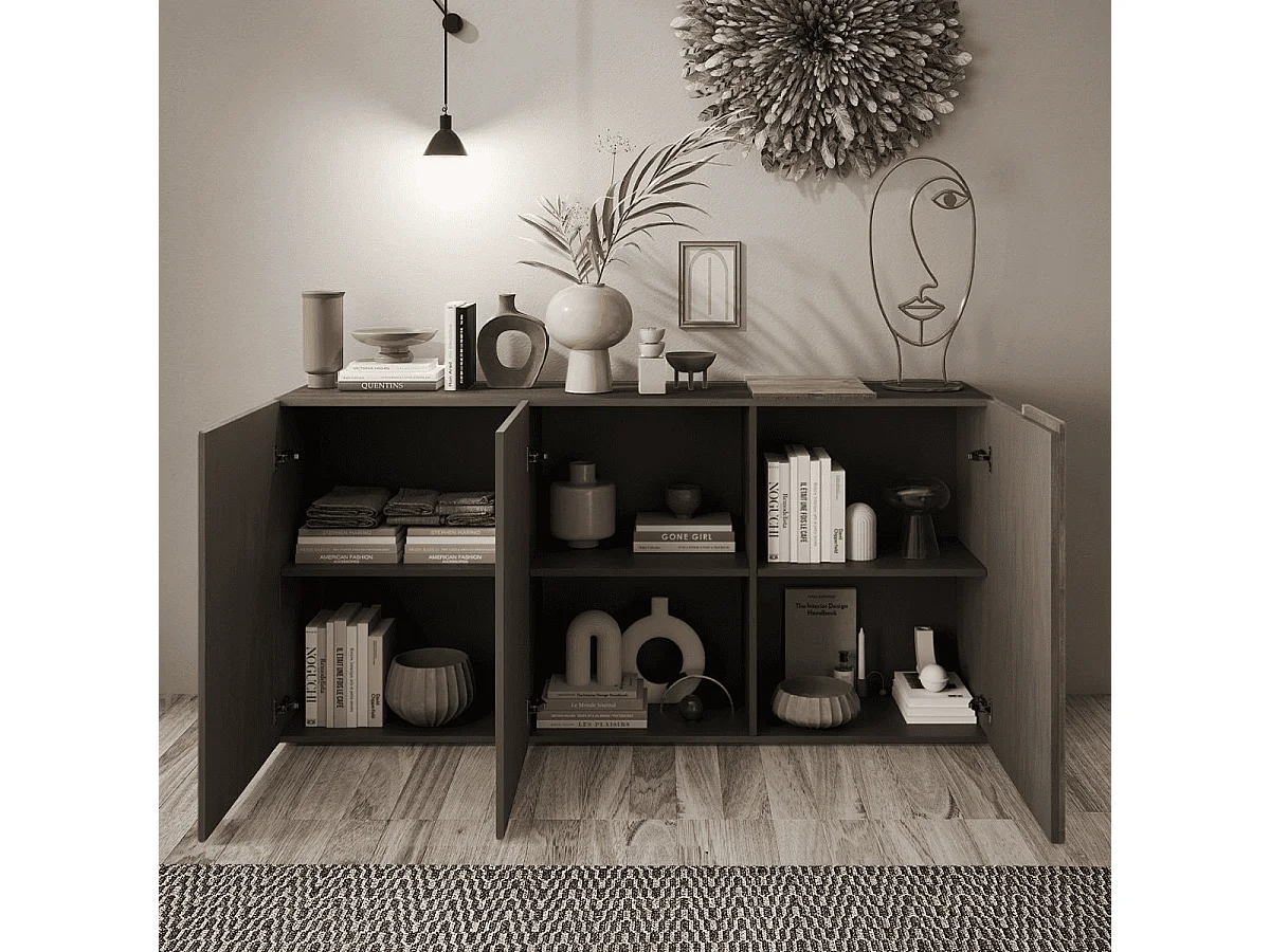 Buffet 3 portes Pluton - L181 cm