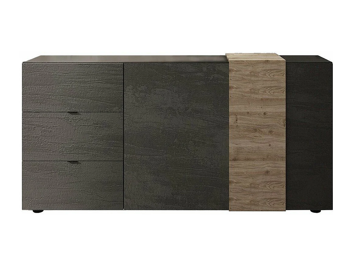 Buffet 2 Portes 3 Tiroirs L181 cm - Pluton