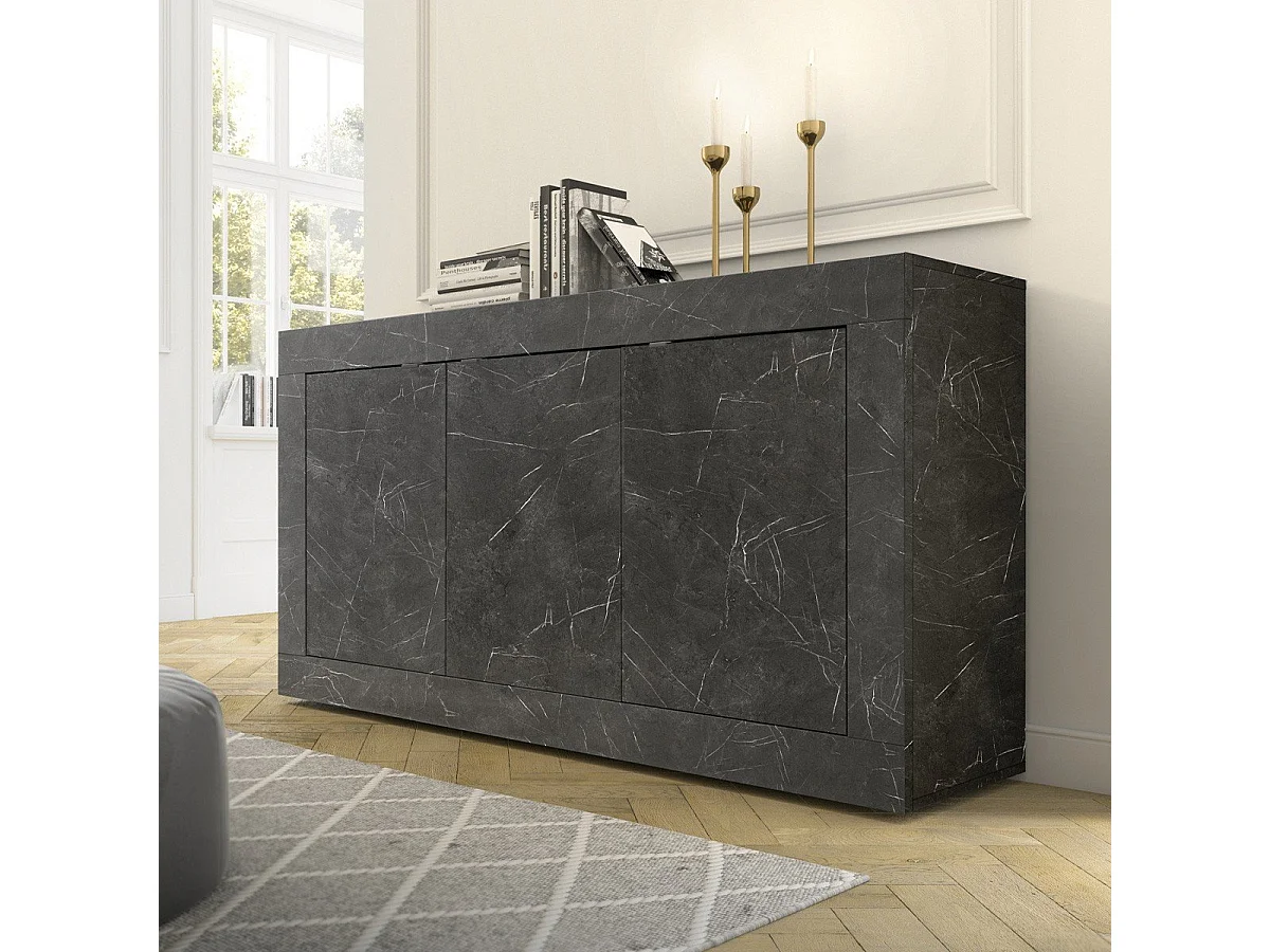 Kredens 3-drzwiowy Initial - L160 cm