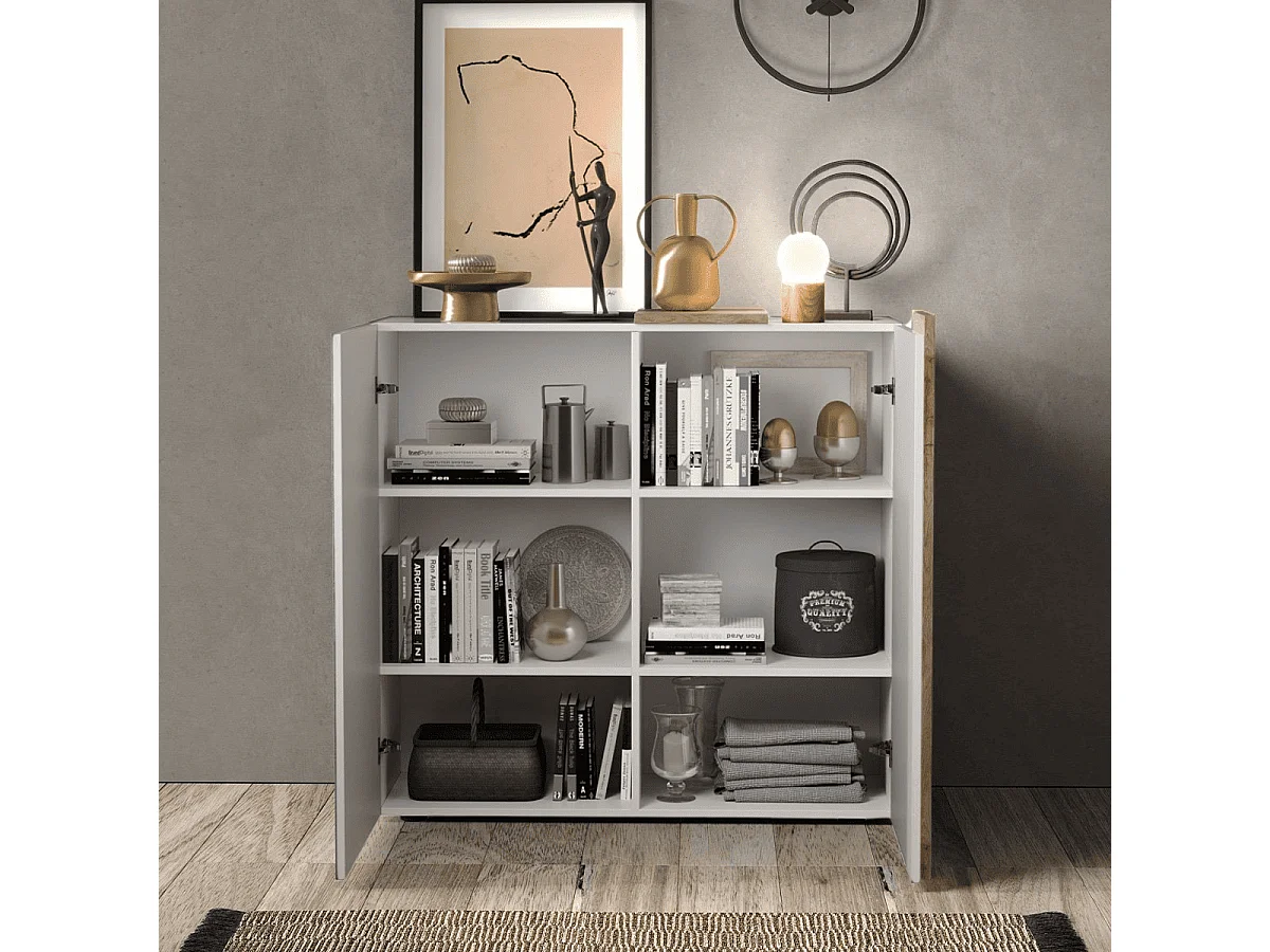 Buffet Haut 2 Portes L121 cm - Pluton