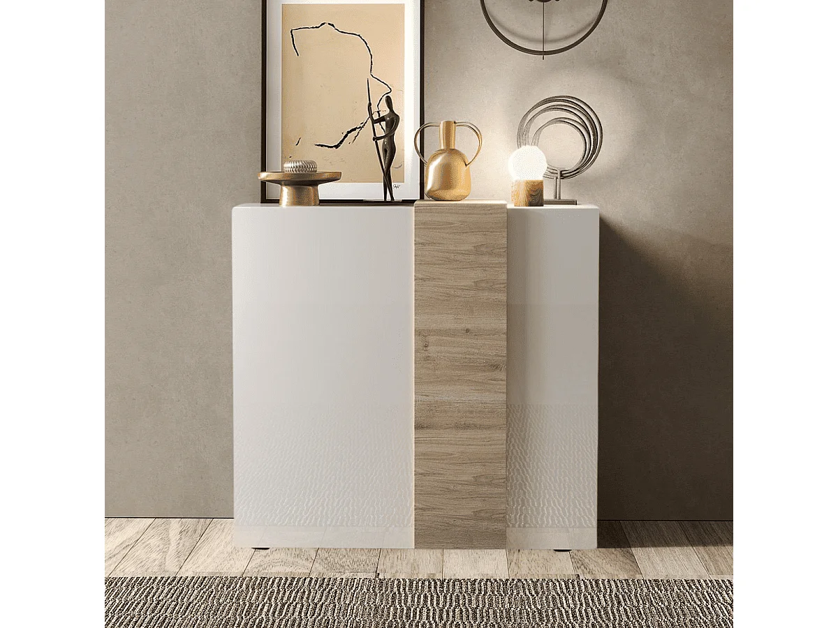 Buffet Hoch 2 Türen L121 cm - Pluton