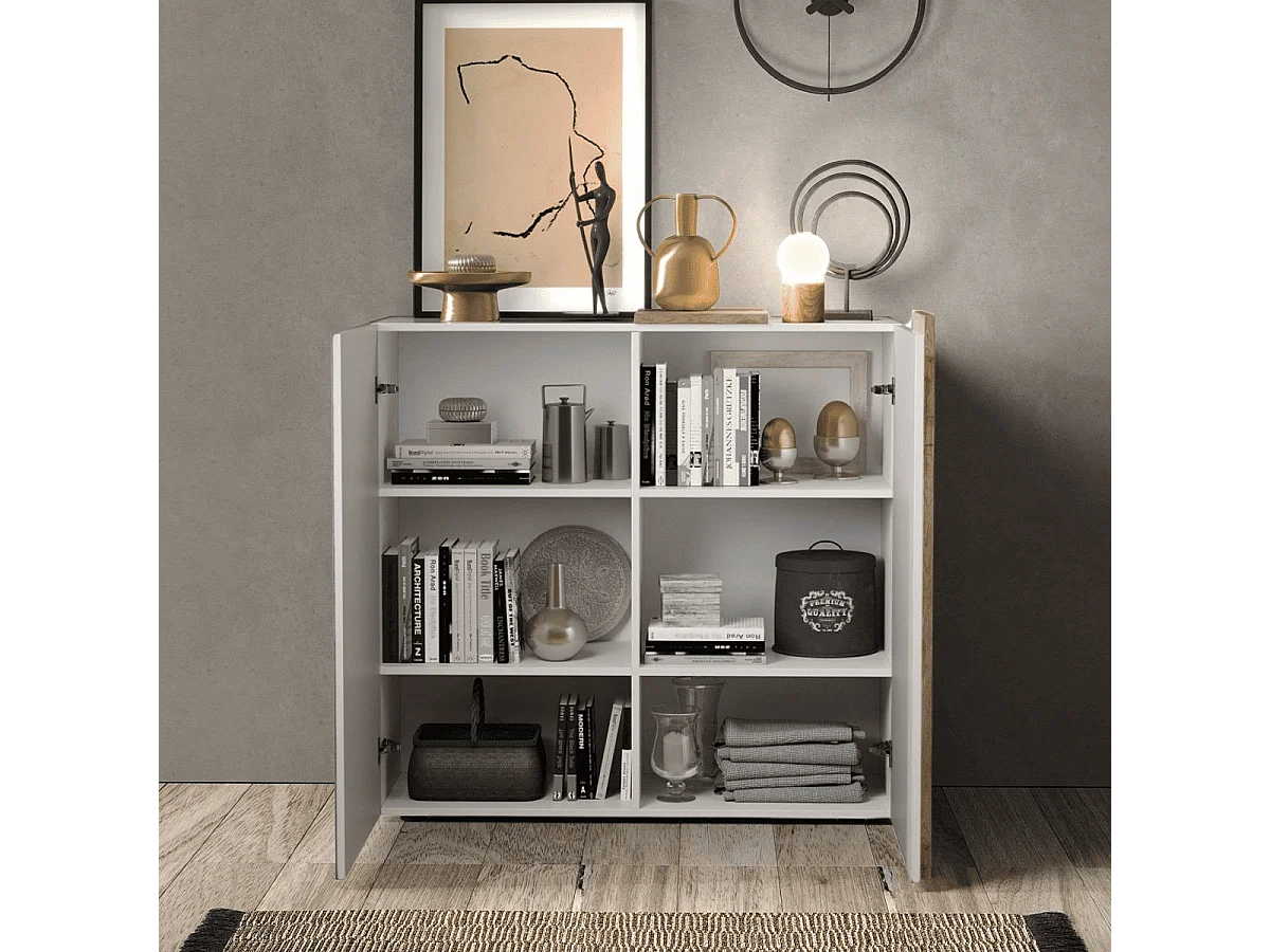 Buffet Haut 2 Portes L121 cm - Pluton