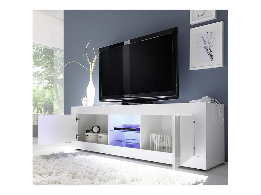 Móvel para TV 2 Portas sem Iluminação L180 cm - INITIAL