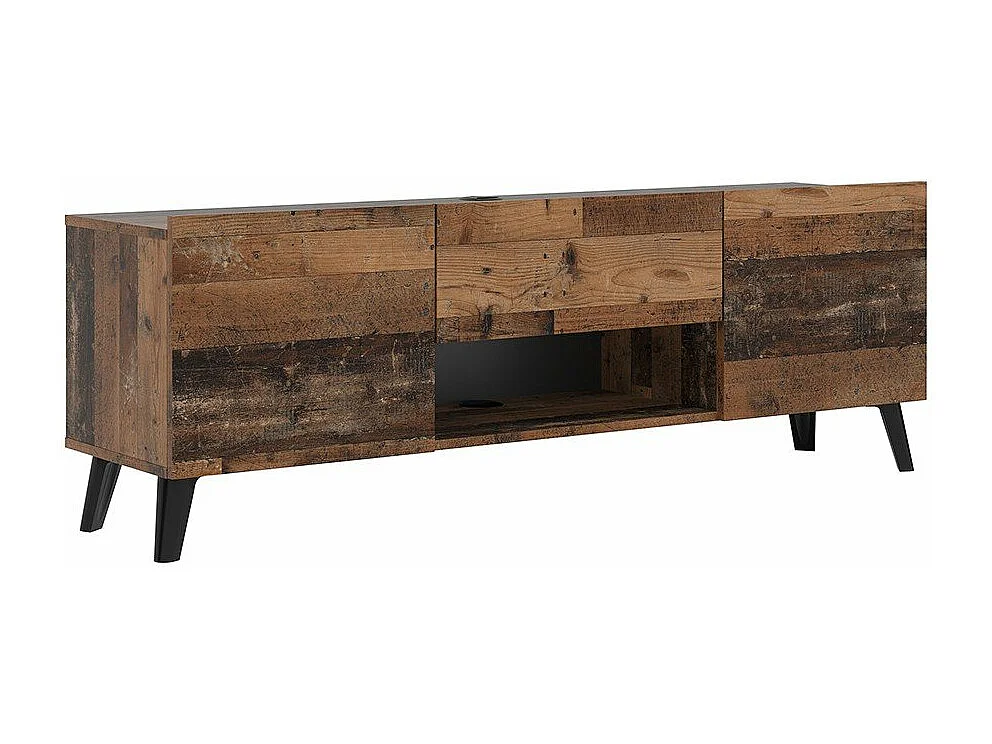 TV-Möbel mit 2 Türen und 1 Schublade Brighton 2 - L140 cm x 46,5 cm