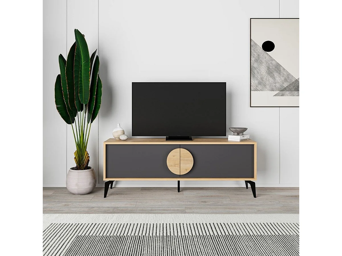 TV-Möbel 2 Türen Vae - L140 cm