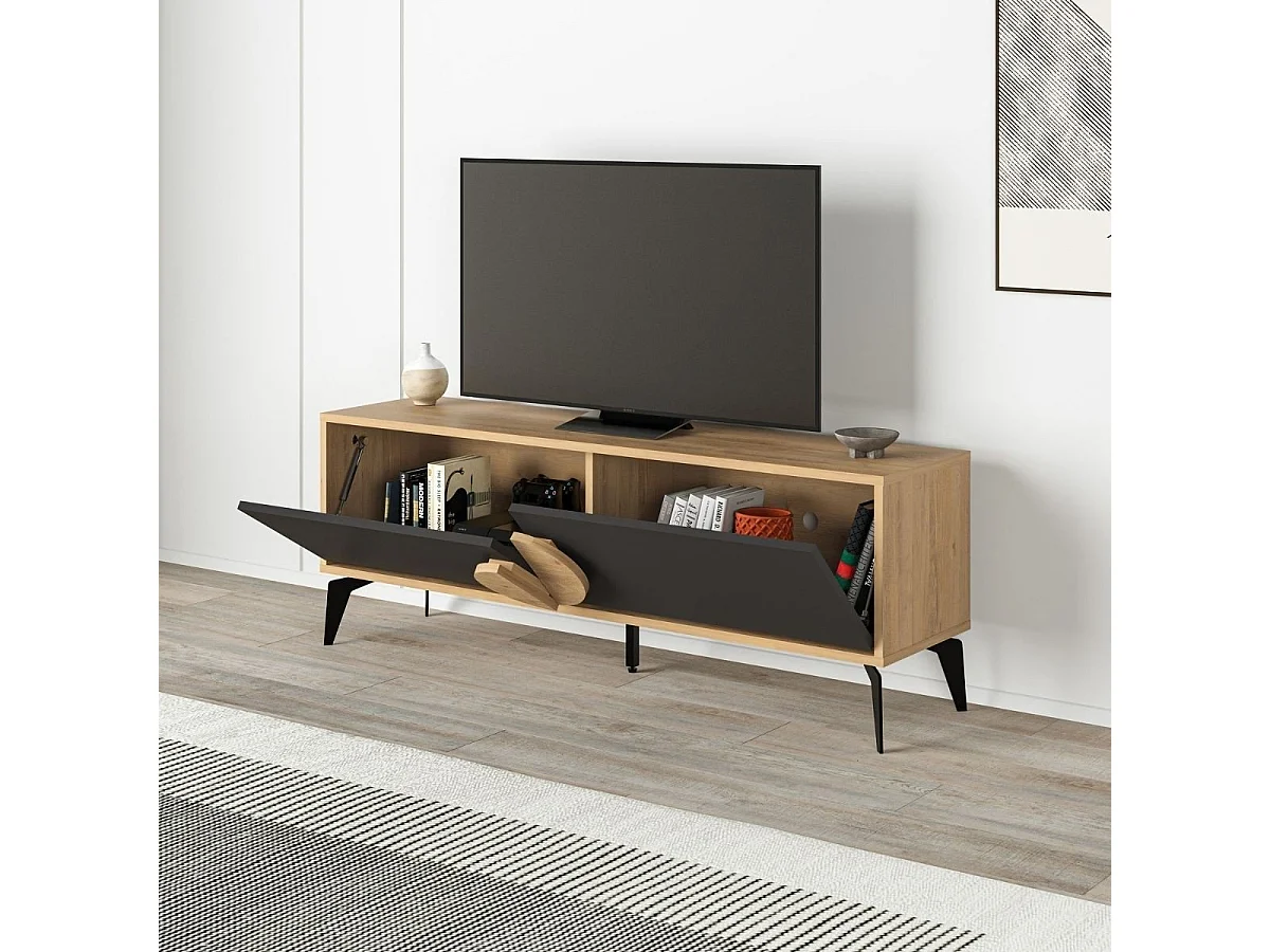 Mueble de TV 2 puertas Vae - L140 cm