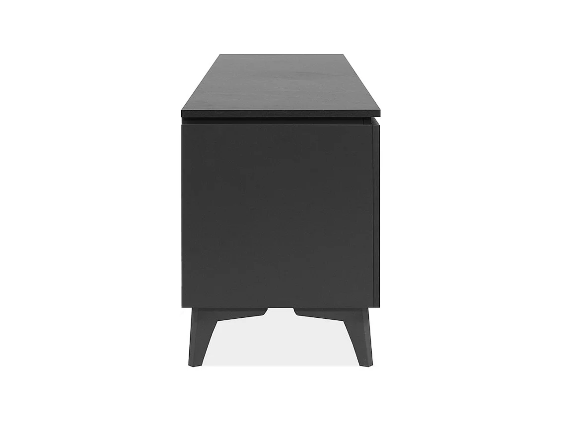 Meuble TV 2 Portes 1 Tiroir L177 cm - BERTRIX