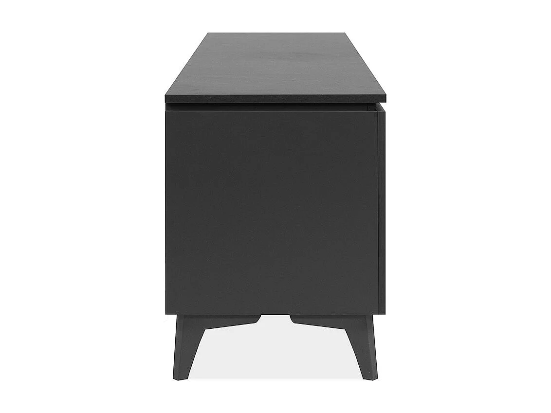 Meuble TV 2 Portes 1 Tiroir L177 cm BERTRIX