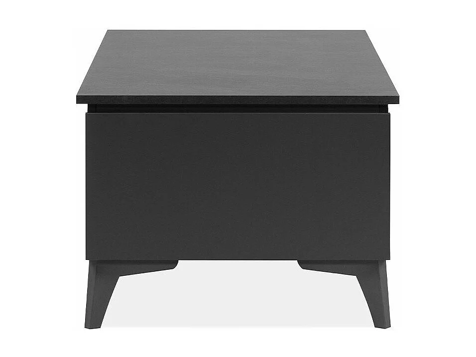 Tavolino basso 1 cassetto 1 nicchia L100 cm - BERTRIX