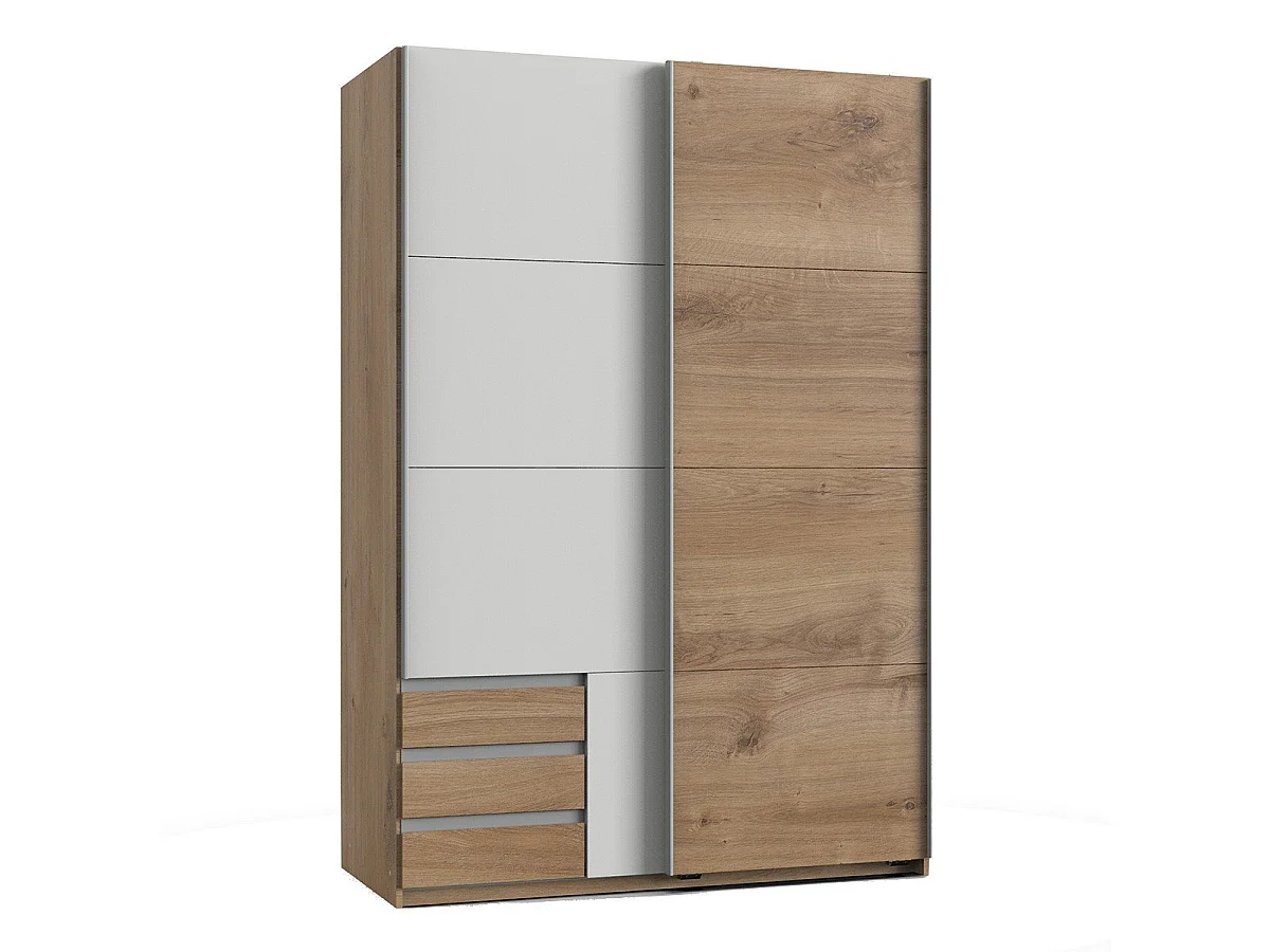 Armoire 2 portes coulissantes - L135 cm