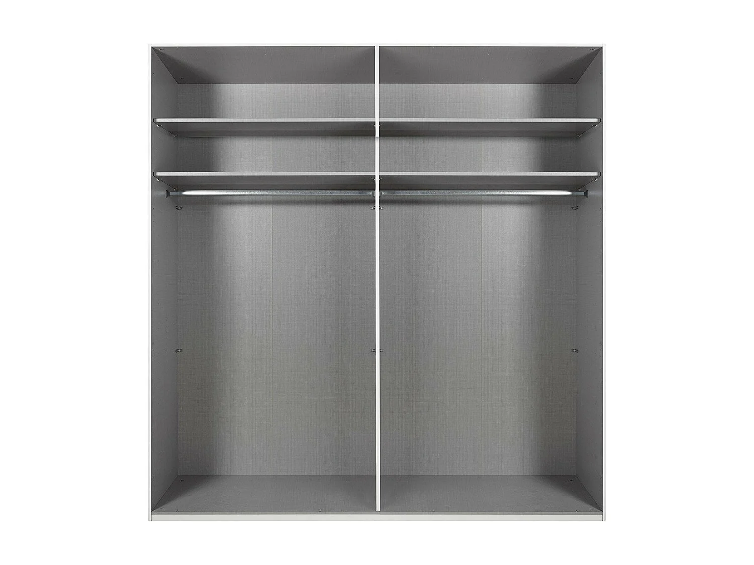 Armario de 2 puertas correderas con inserto - L180 cm