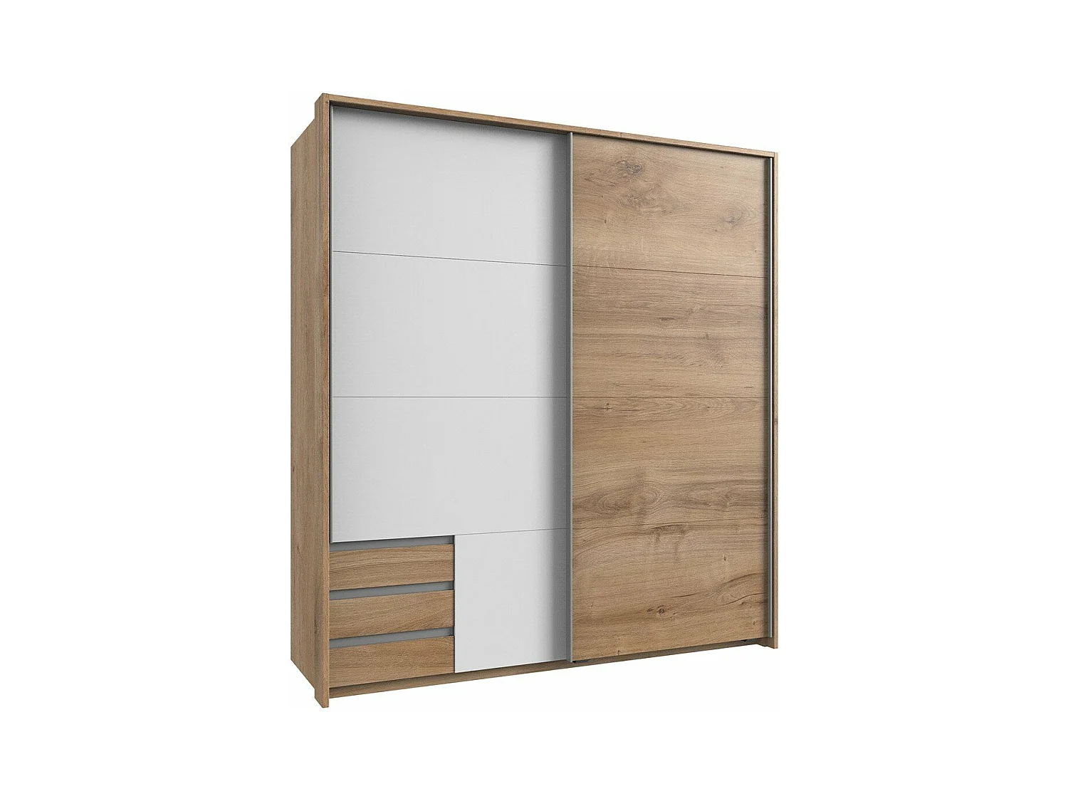 Armoire 2 portes coulissantes - L179 cm