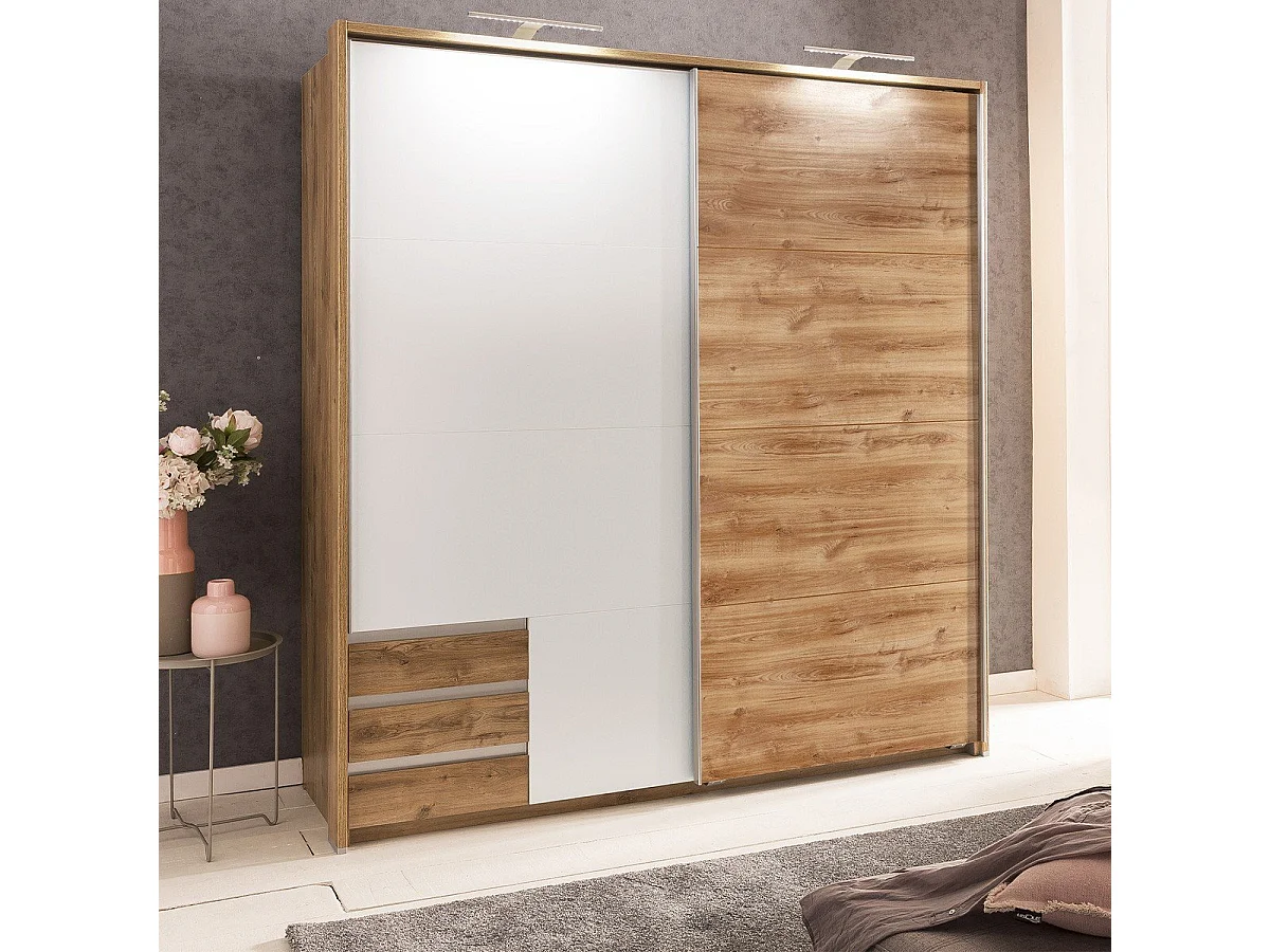 Armoire 2 portes coulissantes - L179 cm