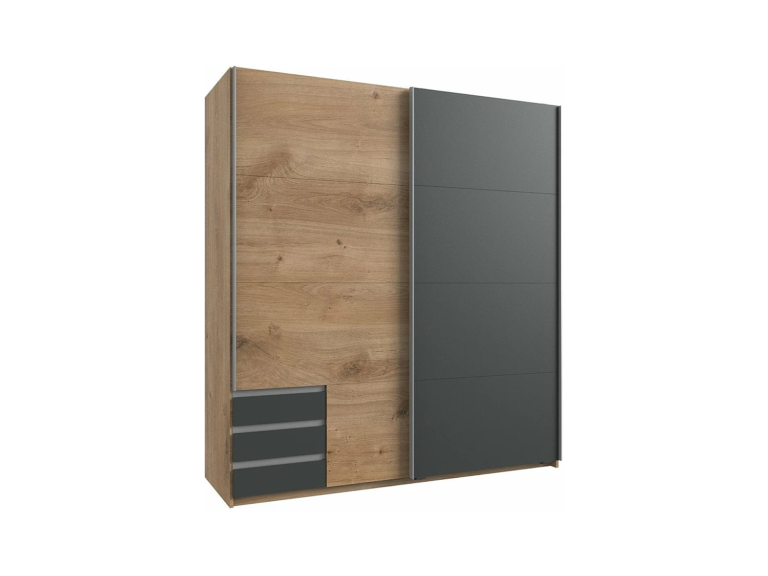 Armoire 2 portes coulissantes - L179 cm