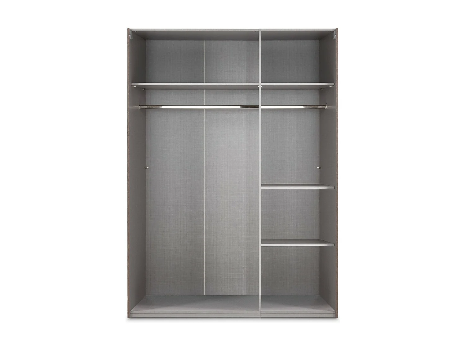 Armoire 2 Portes Coulissantes avec Penderie - L135 cm