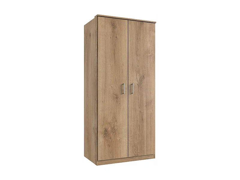 Armoire 2 Portes avec Penderie Intérieure - L91 cm