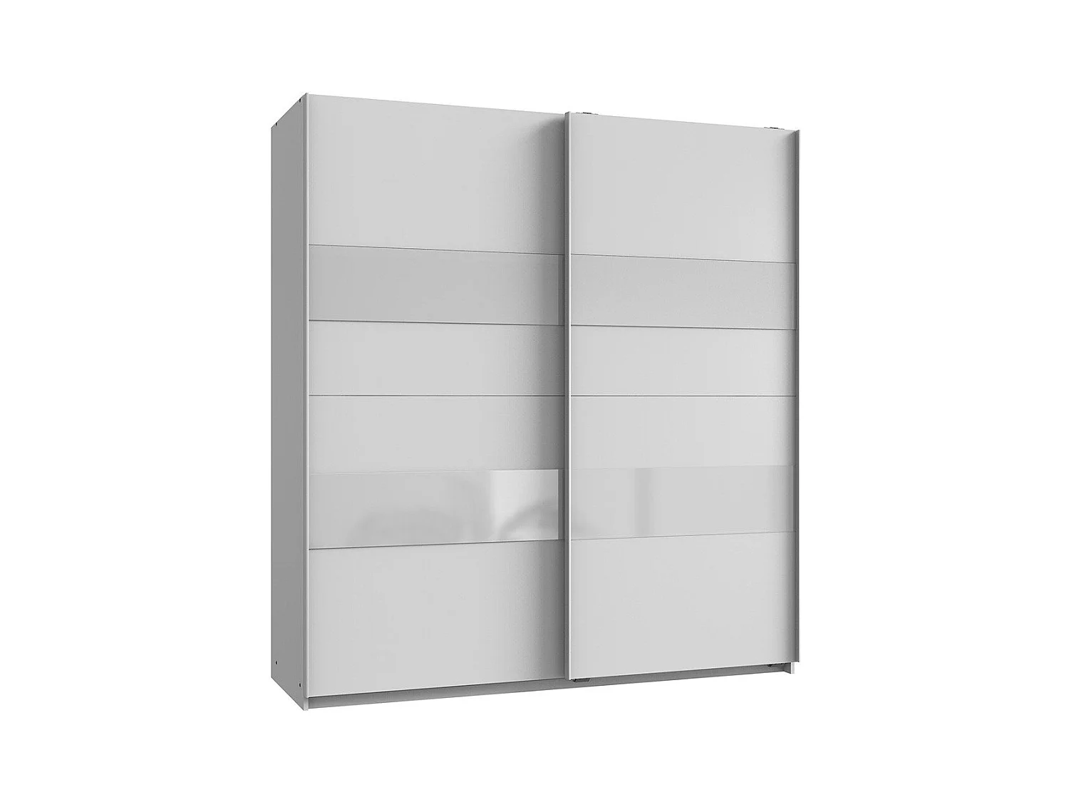 Armoire 2 portes coulissantes avec insert - L180 cm