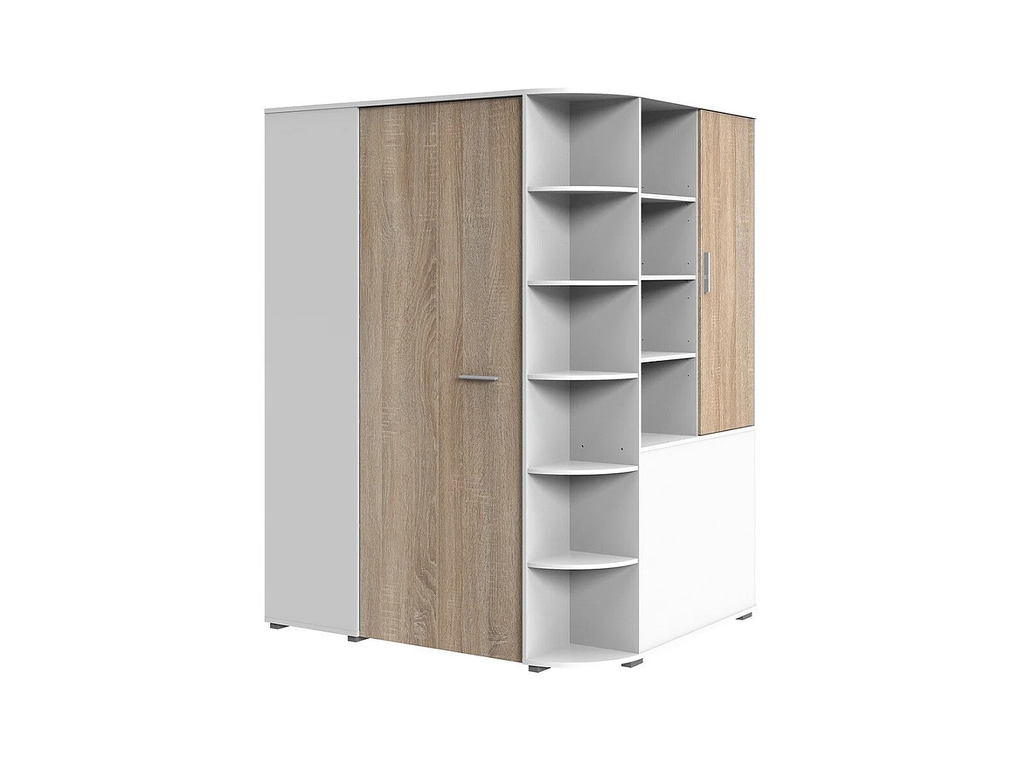 Dressing d'angle complet multi rangement