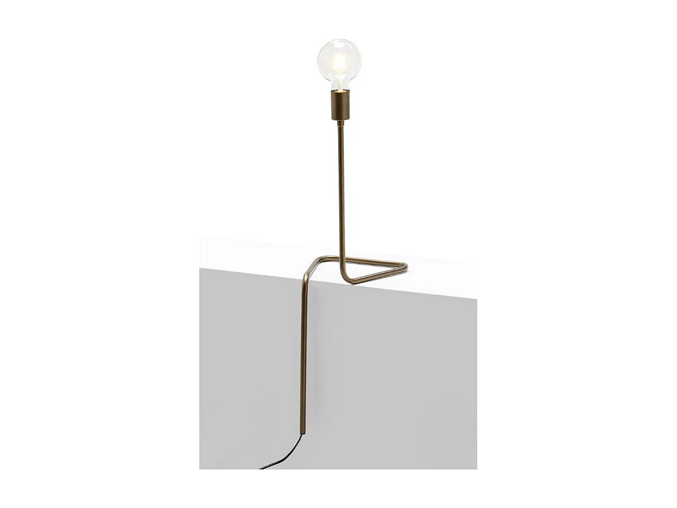 Lampe de table métal doré Erwin H 76