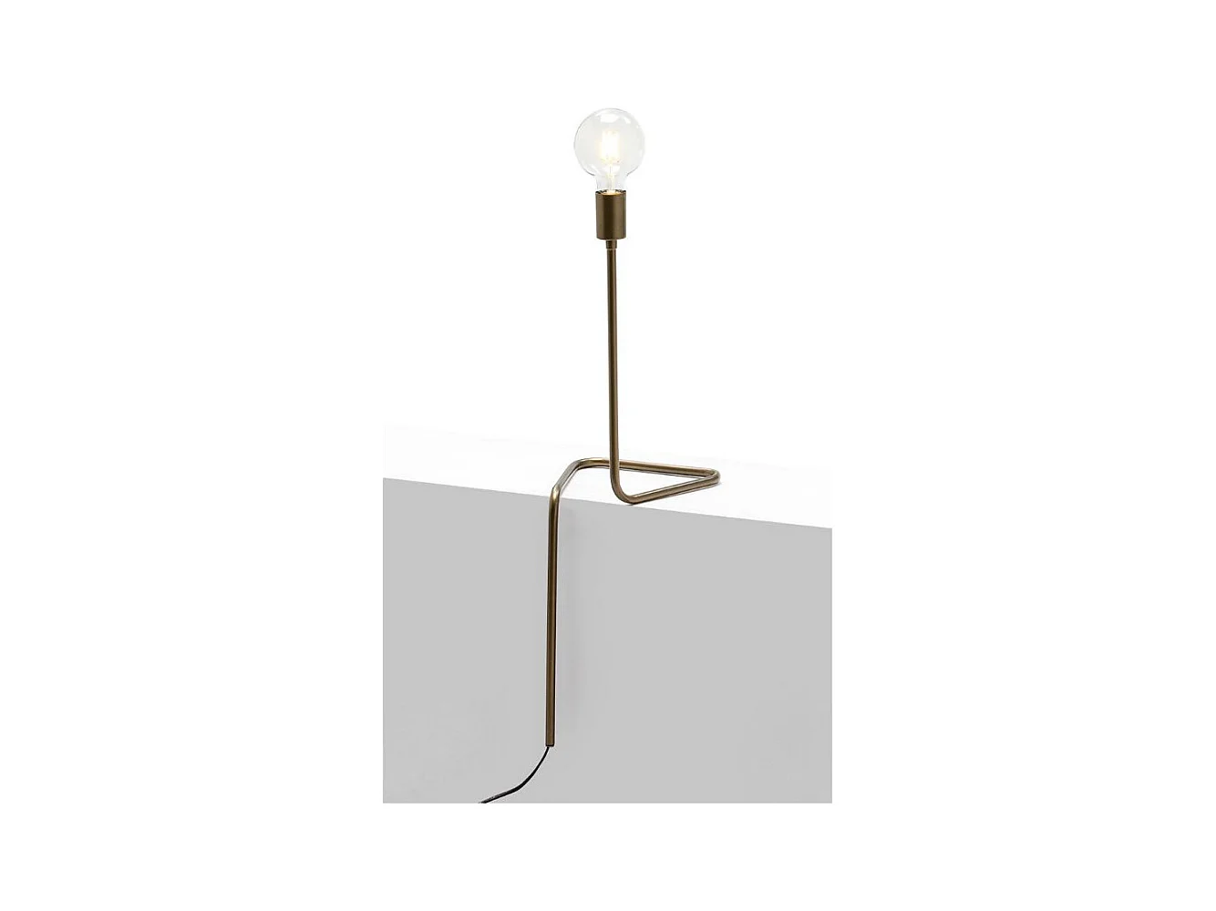 Lampe de table métal doré Erwin H 76