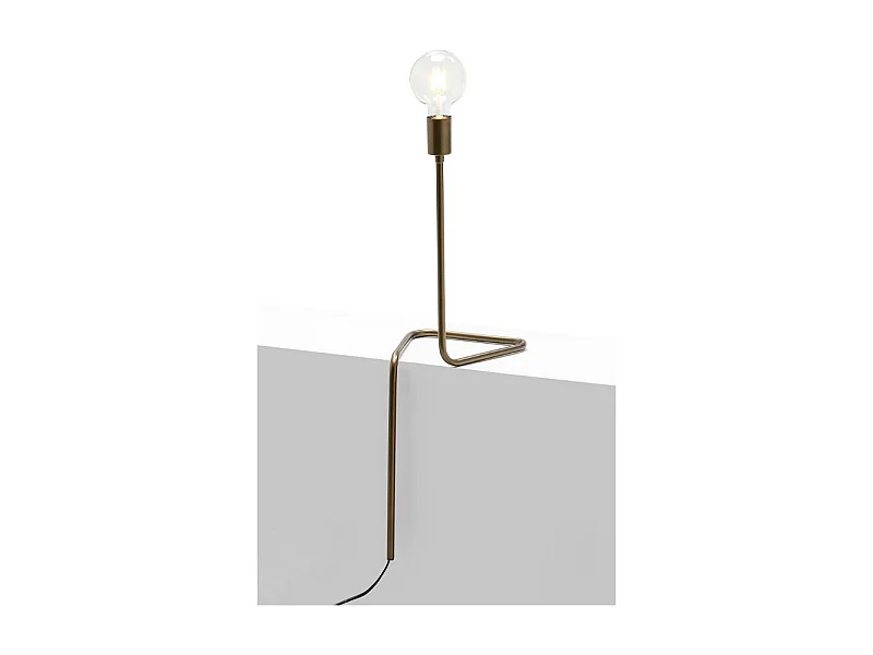 Lampe de table métal doré Erwin H 76