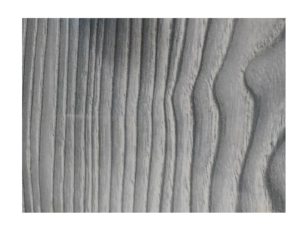 Nachtkastje 2 lades grijs eikenhout Nikoza 50 cm