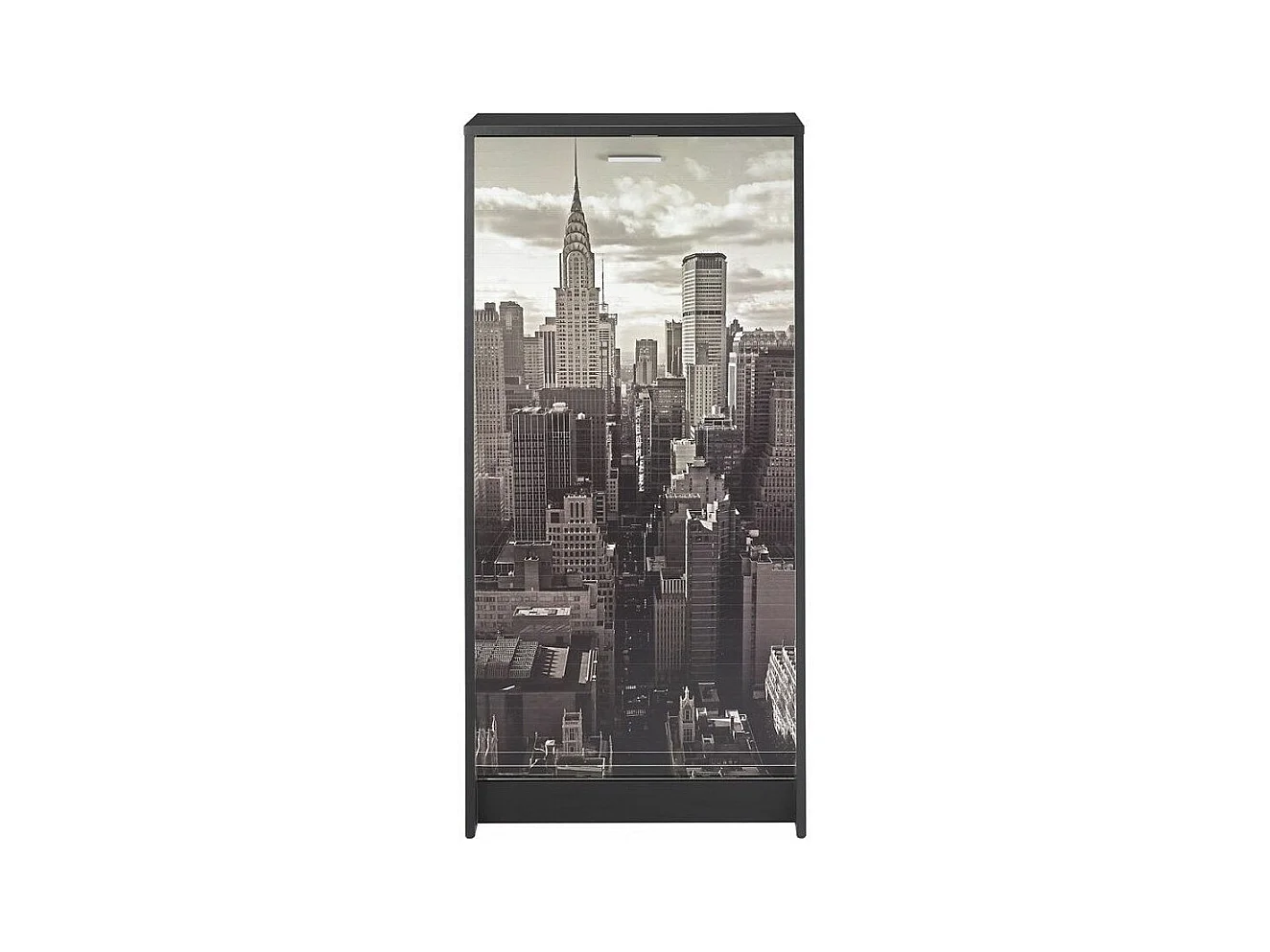 Schoenenkast zwart gordijn New York 21 paar Shoot 58 cm