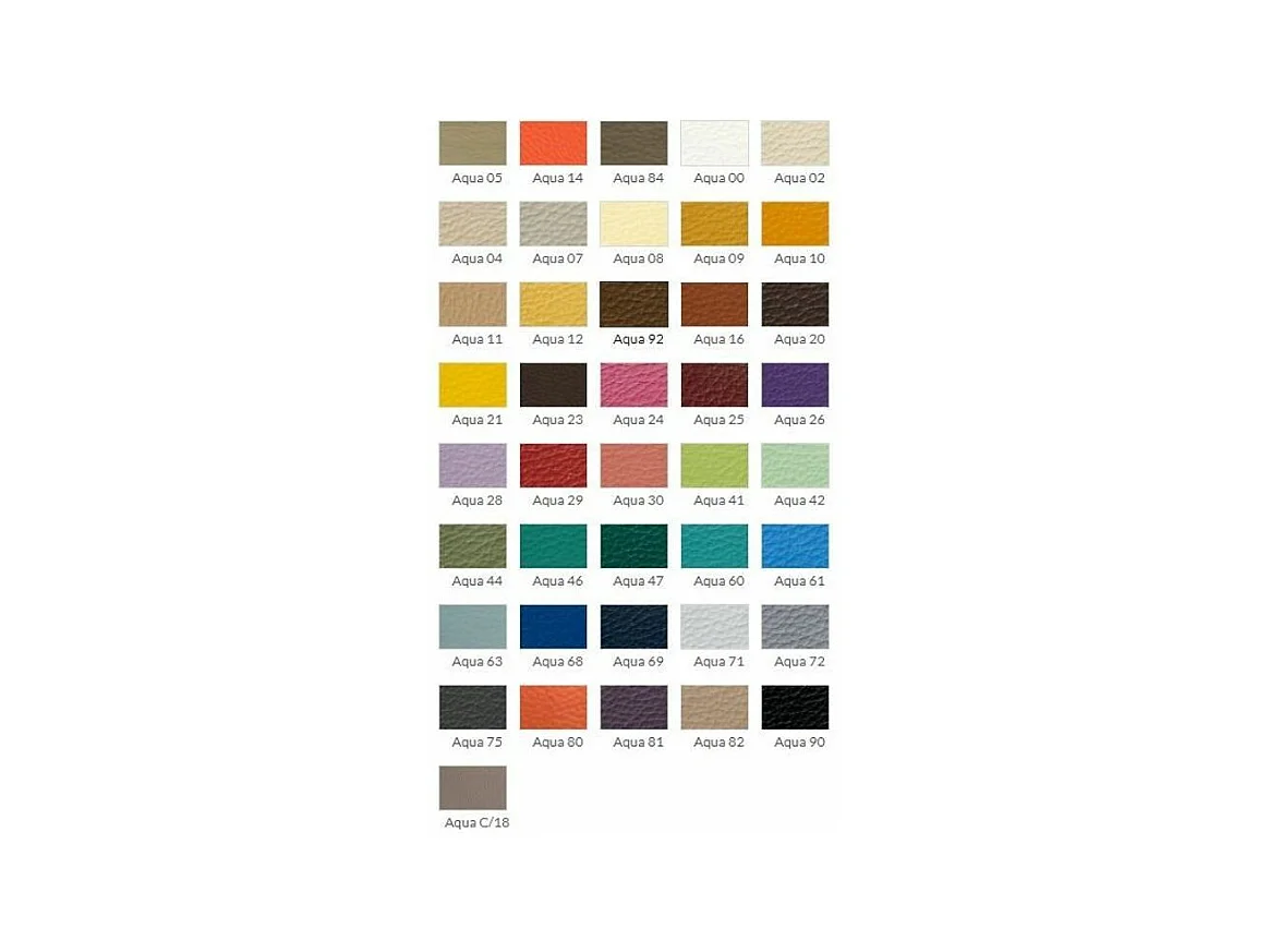 Banquette capitonnée similicuir et pieds acier inoxydable Lony-Couleur Aqua 18 Taupe foncé