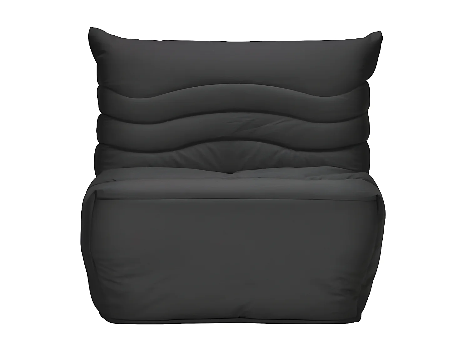 Banquette lit accordéon 1 place 90x190 matelas 12cm Brioca-Couleur B 921