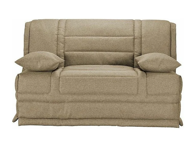 BZ zitbank Starconfort matrasstof 15 cm Pardo-Kleur Beige-Slapen 140x200cm-Opslagruimte Met opbergruimte