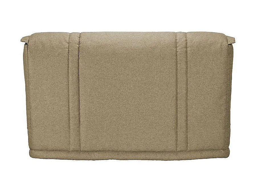 Banquette BZ tissu matelas Starconfort 15cm Pardo-Couleur Beige-140x200-Coffre de rangement Avec rangement