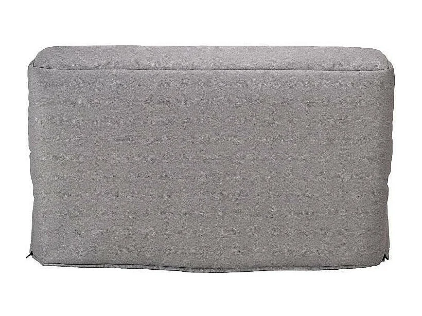 Banquette BZ tissu 140x200 matelas Bultex 15cm Celia-Couleur Gris clair