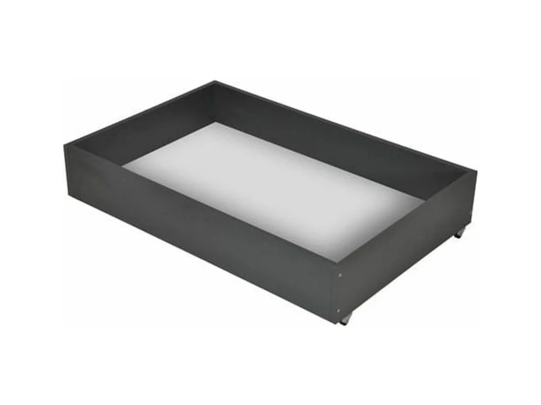 Canapé Clic Clac tissu avec coffre matelas Bultex 15cm Bianca 207cm-Couleur Beige clair