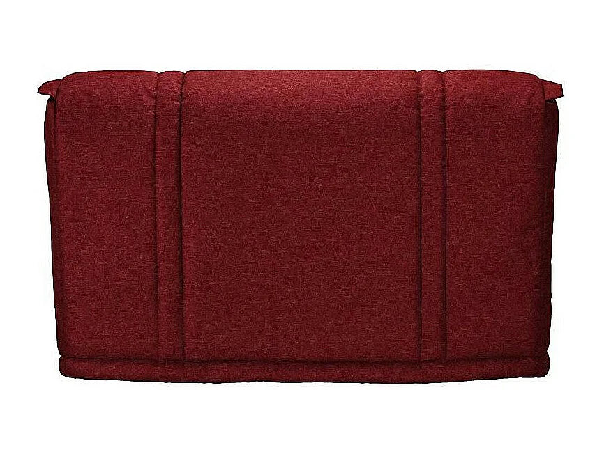 Banquette BZ tissu matelas Starconfort 15cm Pardo-Couleur Bordeaux-140x200