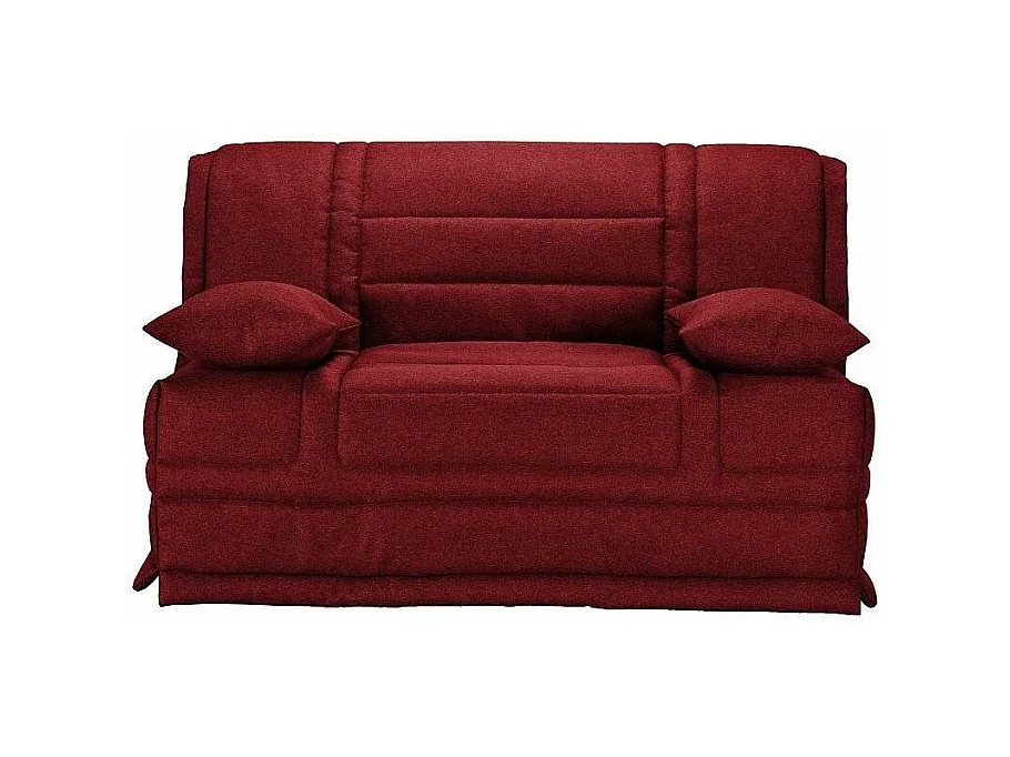 BZ zitbank Starconfort matrasstof 15 cm Pardo-Kleur Bordeaux-Slapen 140x200cm-Opslagruimte Zonder opslag
